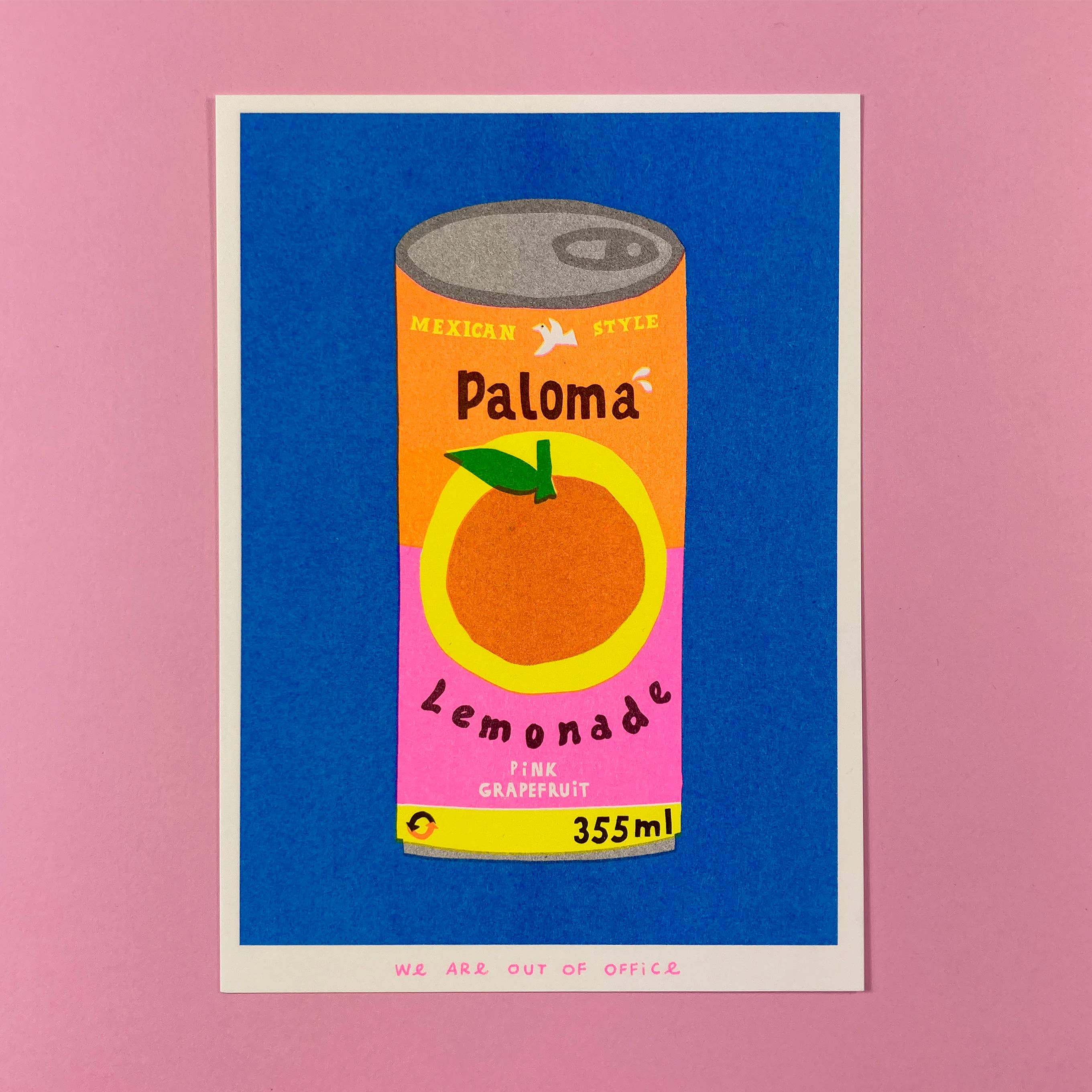 Art Print | A Can of Paloma Lemonade