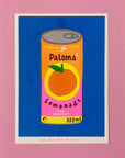 Art Print | A Can of Paloma Lemonade
