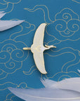 Enamel Pin | Little Egret
