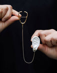 Ceramic Brooch | Stethoscope