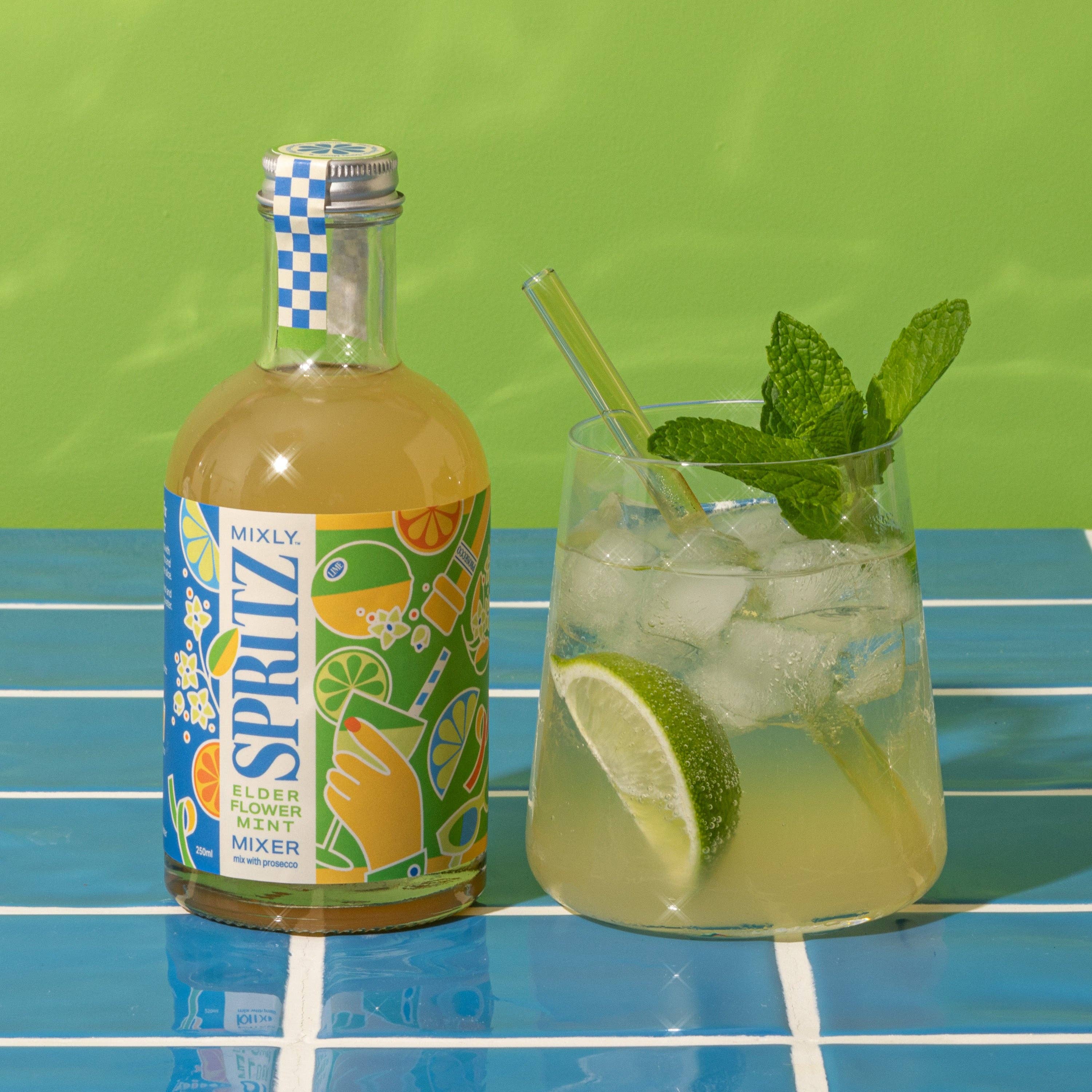 Cocktail Mixer | Elderflower Mint Spritz