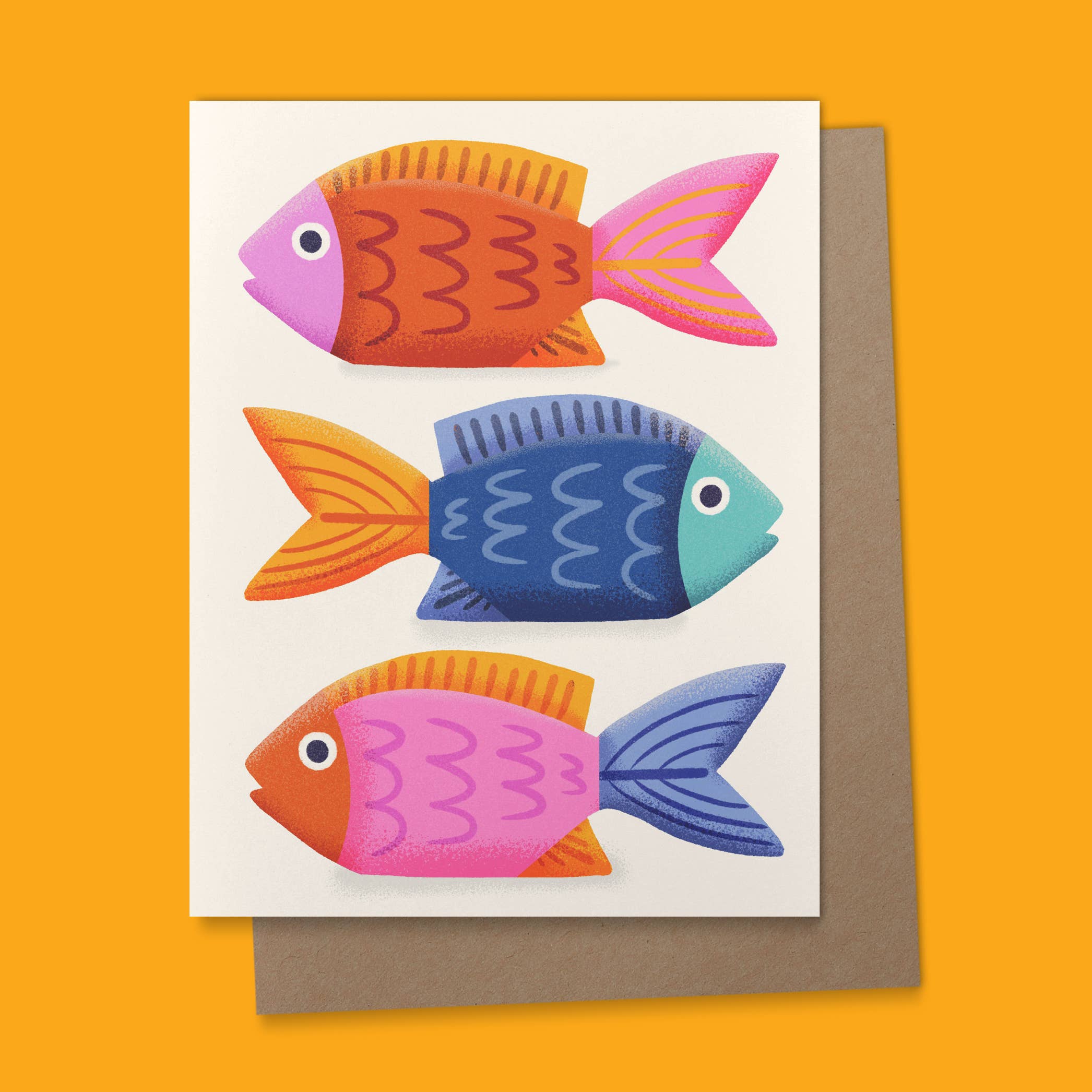 Greeting Card | Oaxcan Fish