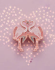 Enamel Pin: Glow-in-the-Dark Flamingo