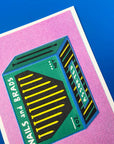 Art Print | Package with Nails and Brads