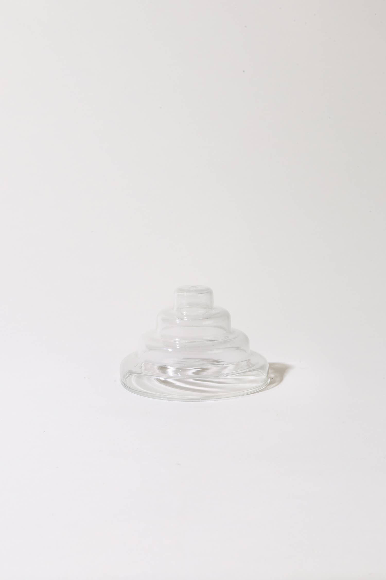 Meso Glass Incense Holder | Clear