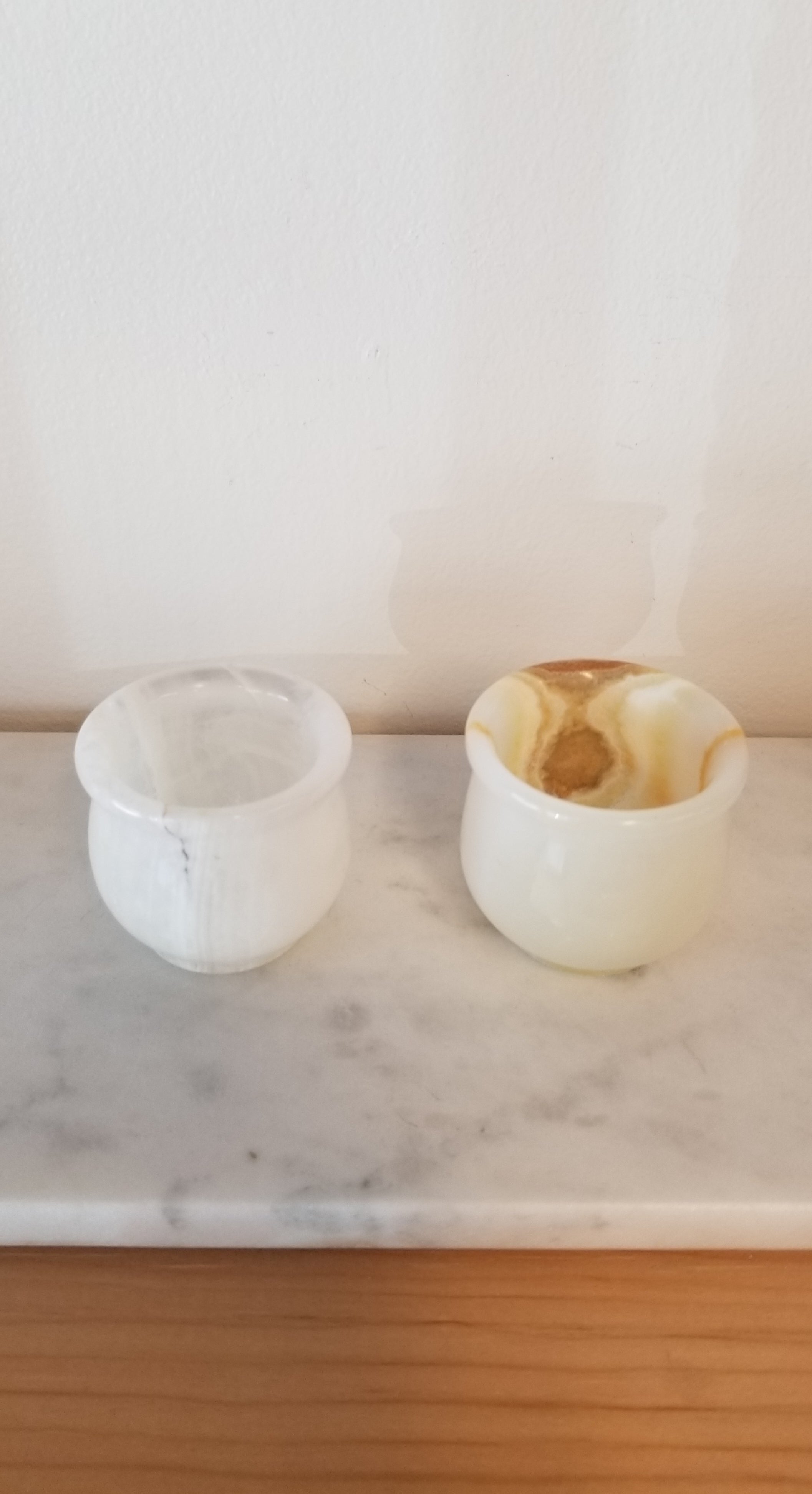 Marble Shot Glass / Copita Set of 2