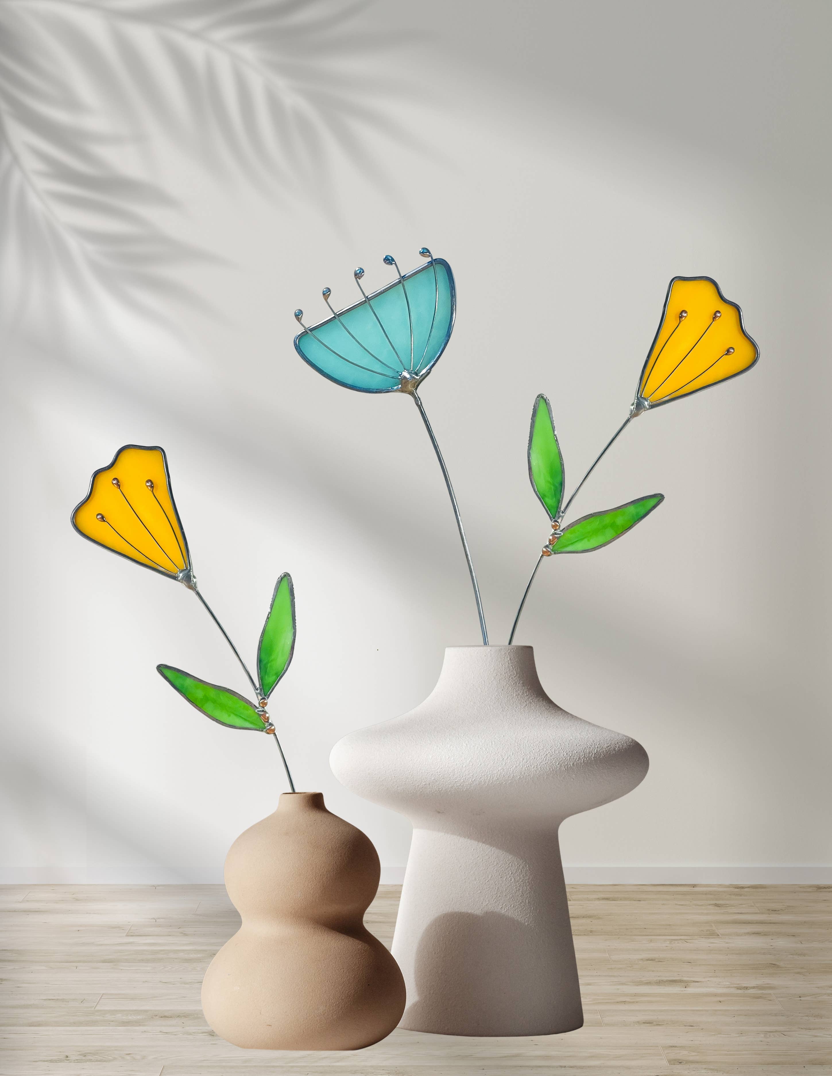 Stained Glass | Yellow Tulip