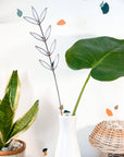 Stained Glass | White Wildflower