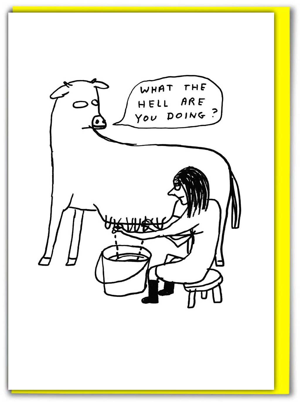Greeting Card | What The Hell
