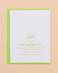 Greeting Card | Unseasonably Warm Christmas