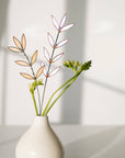 Stained Glass | White Wildflower