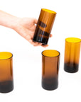 Amber Highball Glass | Set of 2