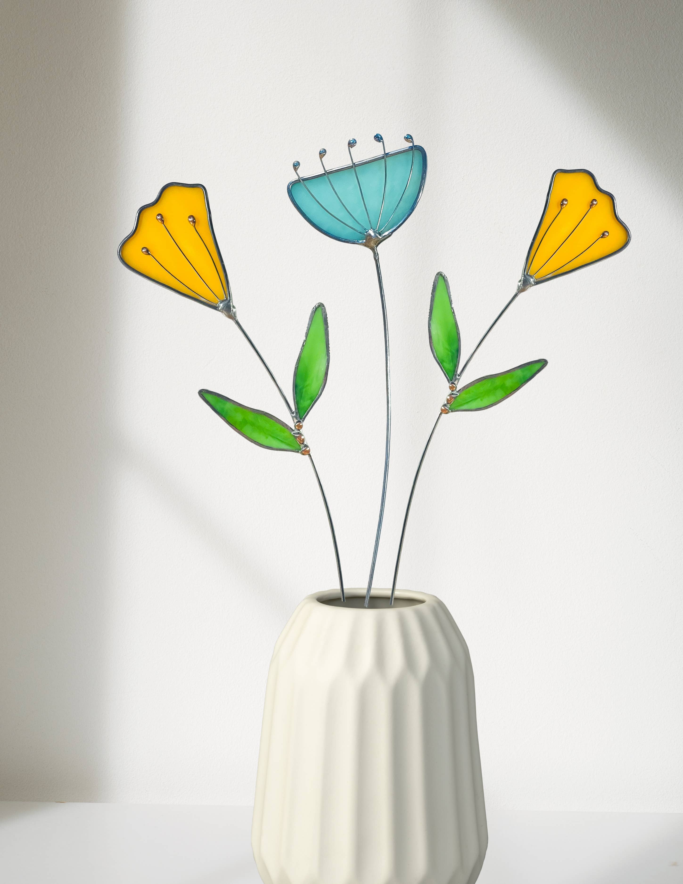 Stained Glass | Yellow Tulip