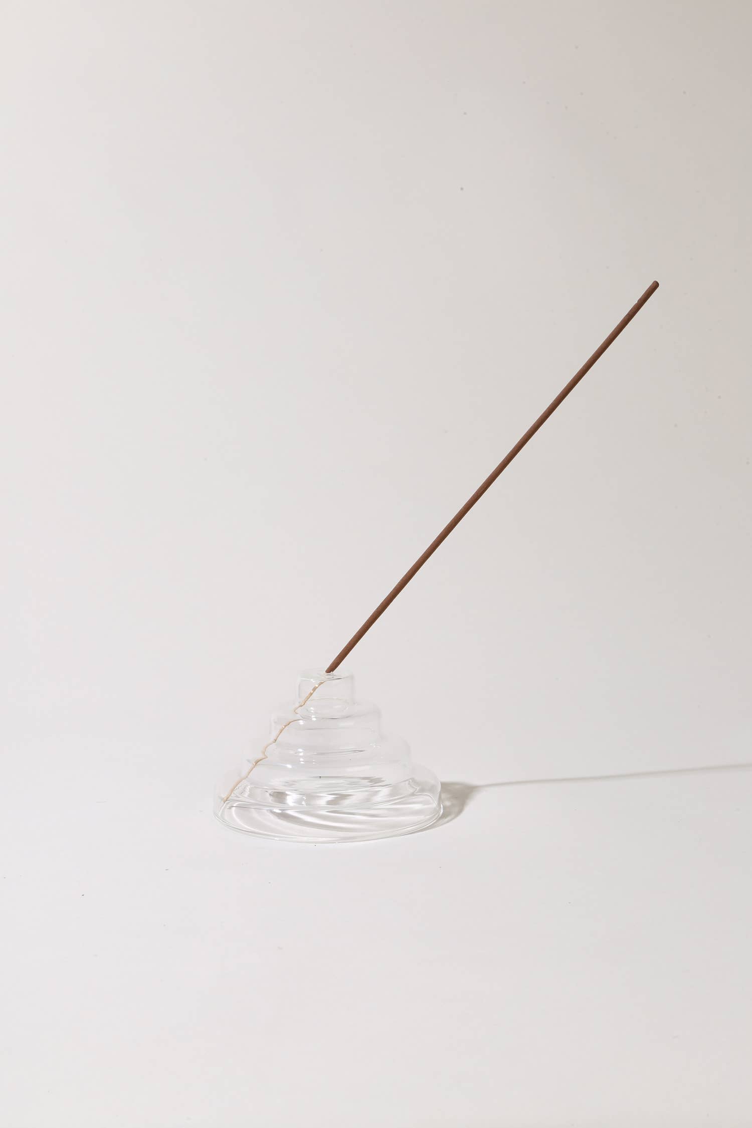 Meso Glass Incense Holder | Clear