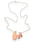 Més Necklace | Copper with Sterling Silver Chain