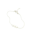 Perla Bracelet | Freshwater Pearls on Sterling Silver Chain
