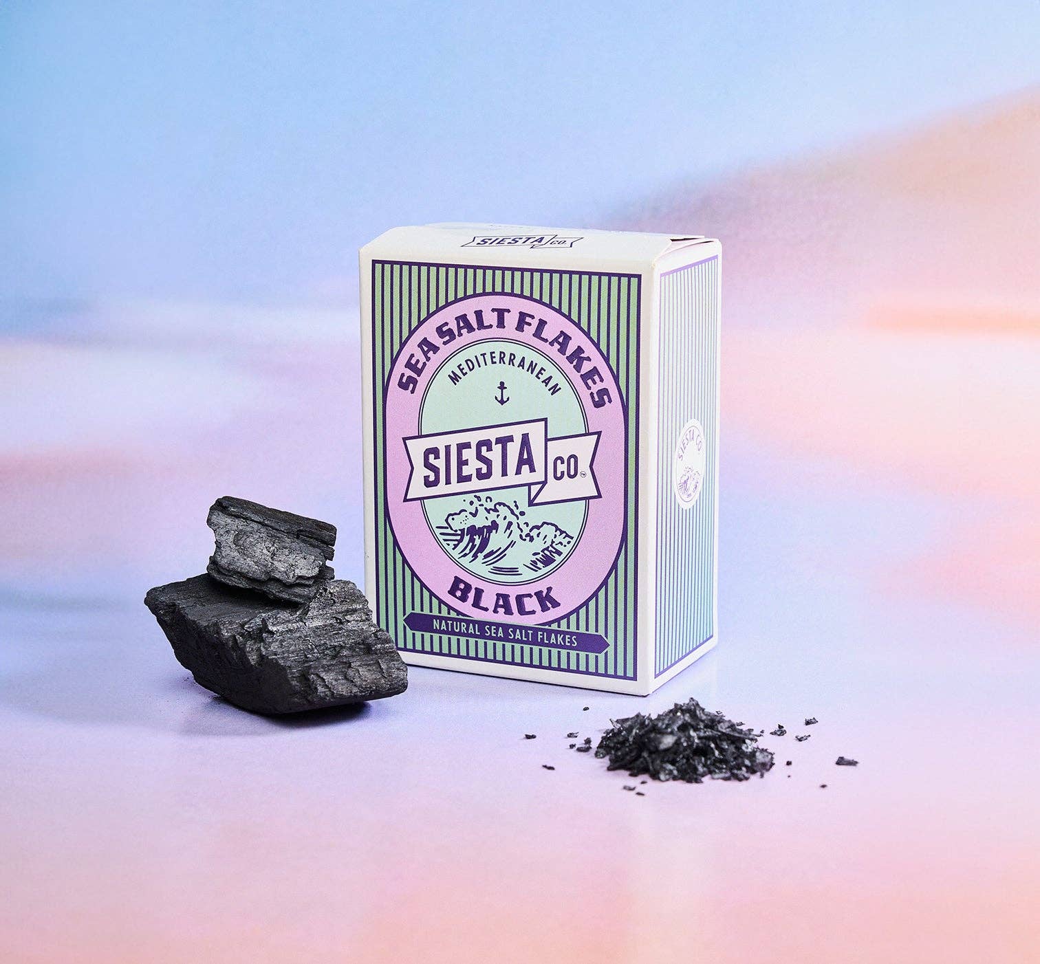 Sea Salt Flakes | Black