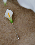 Ceramic Brooch | Calla Lily