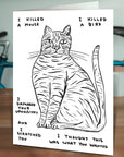 Greeting Card | I Killed A Mouse