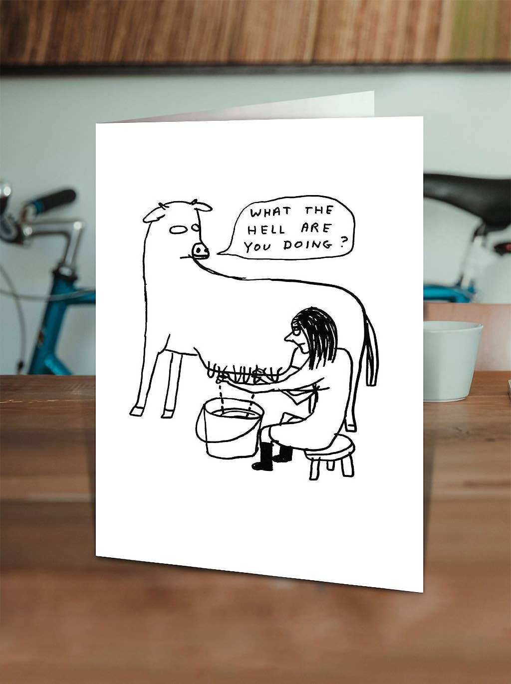 Greeting Card | What The Hell
