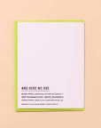 Greeting Card | Dilly Dally Pickle