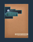 Copper-colored Every Storm a Serenade box with a dark teal label on a navy background