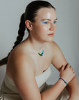 Beaded Crystal Necklace | Friendship Collection