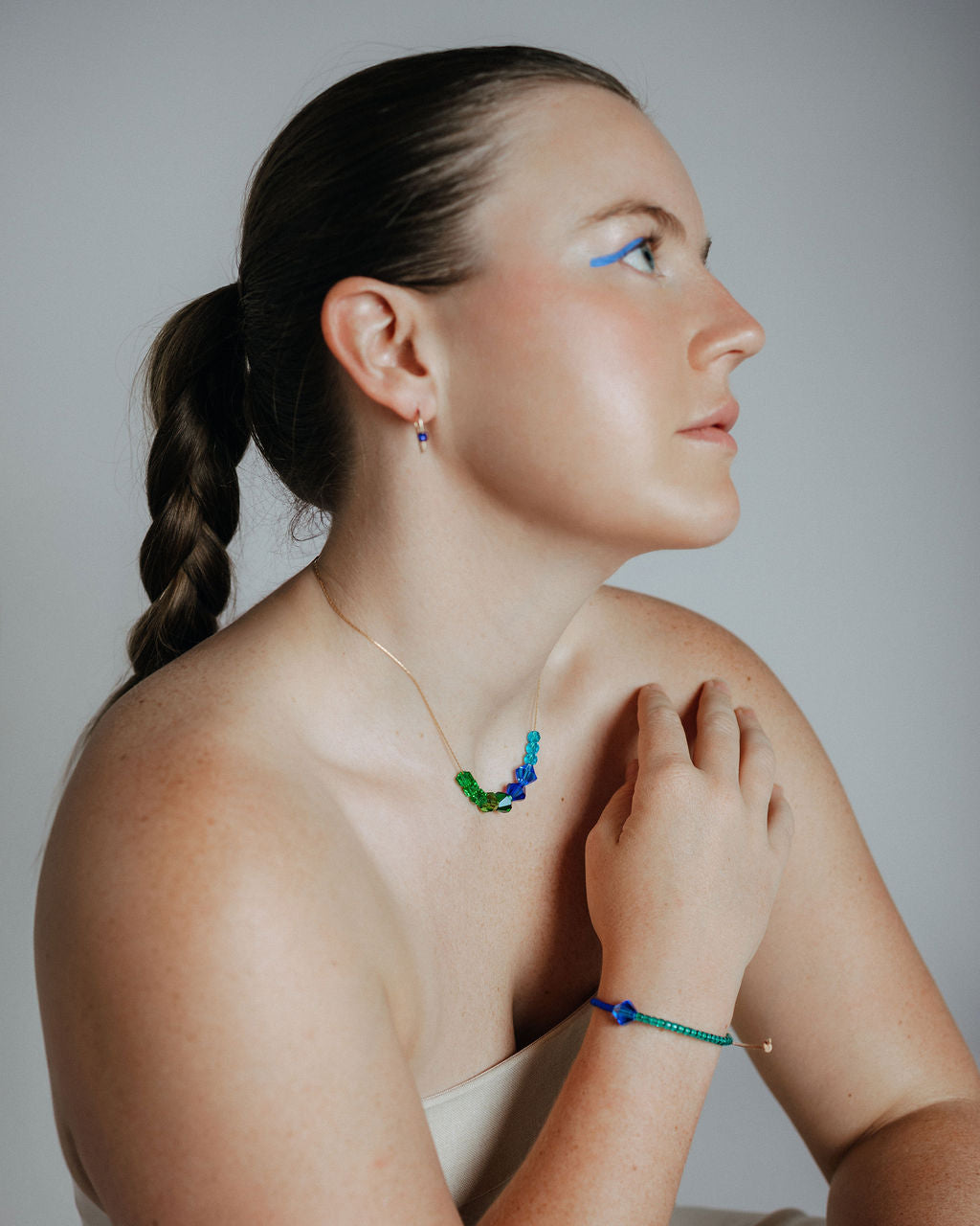 Beaded Crystal Necklace | Friendship Collection