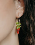 Large Spark Crystal Hoops | Friendship Collection