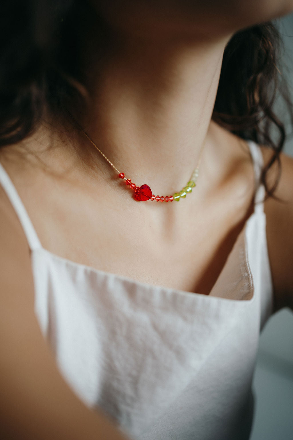 Beaded Crystal Necklace | Friendship Collection