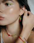 Large Spark Crystal Hoops | Friendship Collection