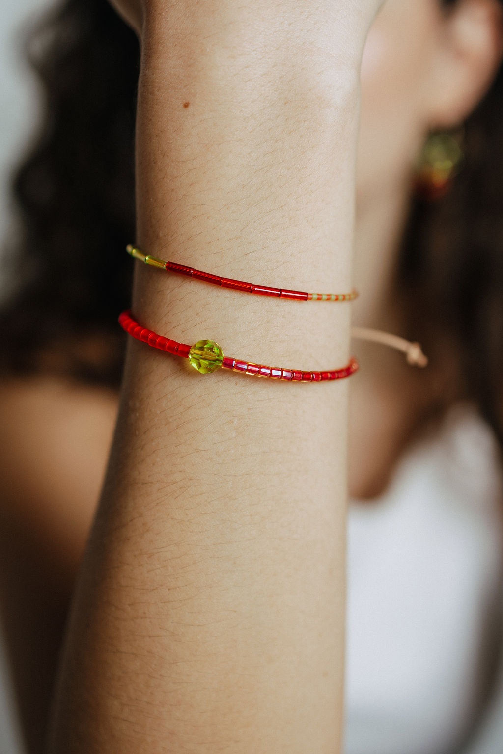 Beaded Silk Bracelet | Friendship Collection