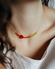 Beaded Crystal Necklace | Friendship Collection