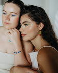 Large Spark Crystal Hoops | Friendship Collection