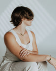 Beaded Crystal Necklace | Friendship Collection