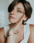 Small Muse Crystal Hoops | Friendship Collection
