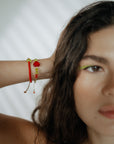 Beaded Leather Bracelet | Friendship Collection