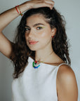 Beaded Crystal Necklace | Friendship Collection