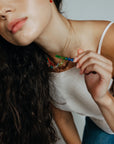 Beaded Crystal Necklace | Friendship Collection