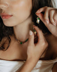 Small Muse Crystal Hoops | Friendship Collection