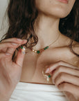 Beaded Crystal Necklace | Friendship Collection