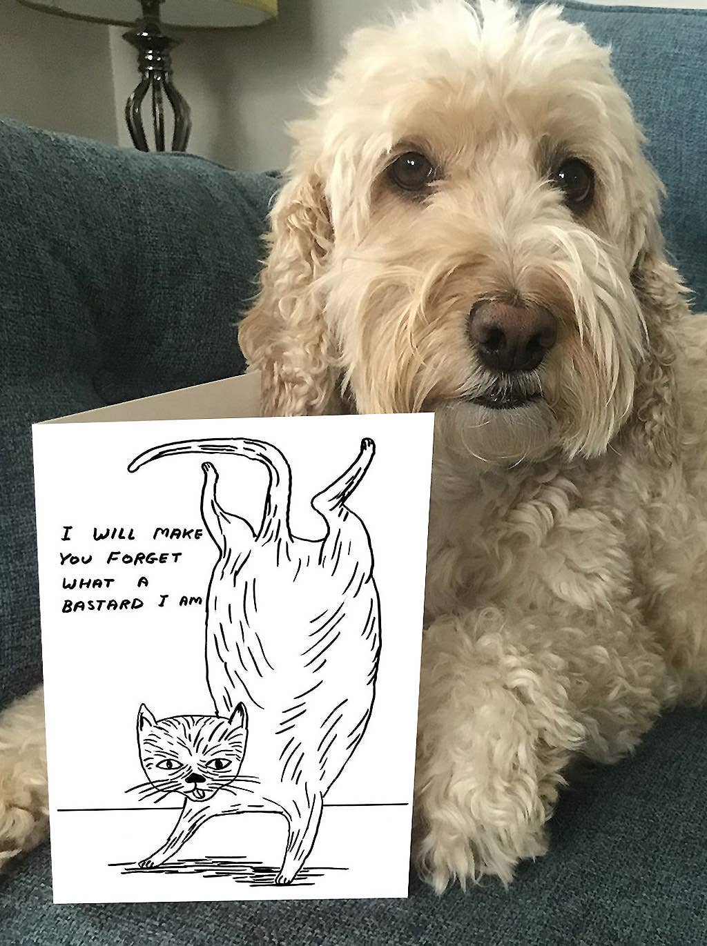 Greeting Card | Bastard Cat