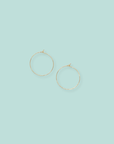 Charm Hoop | Small 14k Gold-Filled Hoop Earring