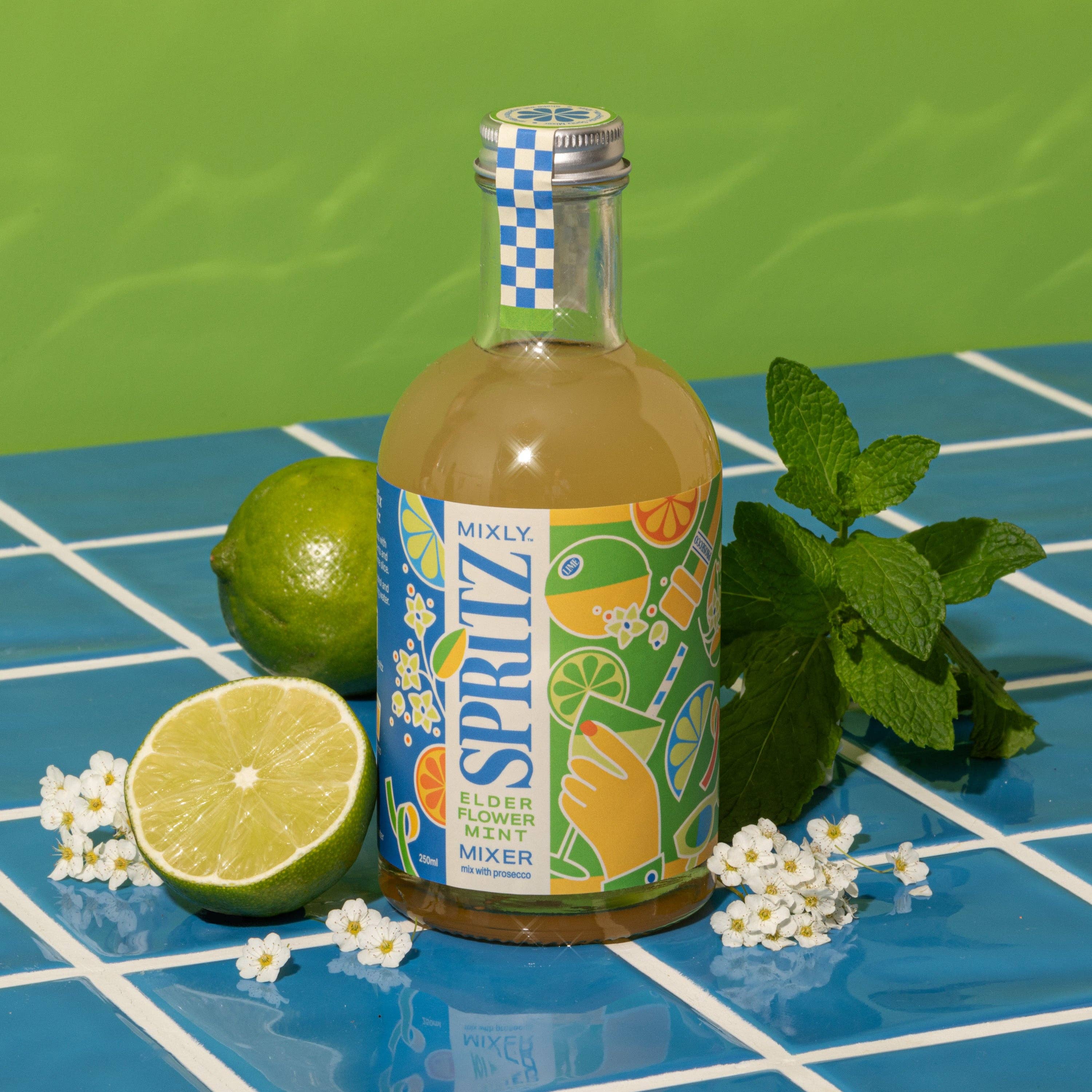 Cocktail Mixer | Elderflower Mint Spritz