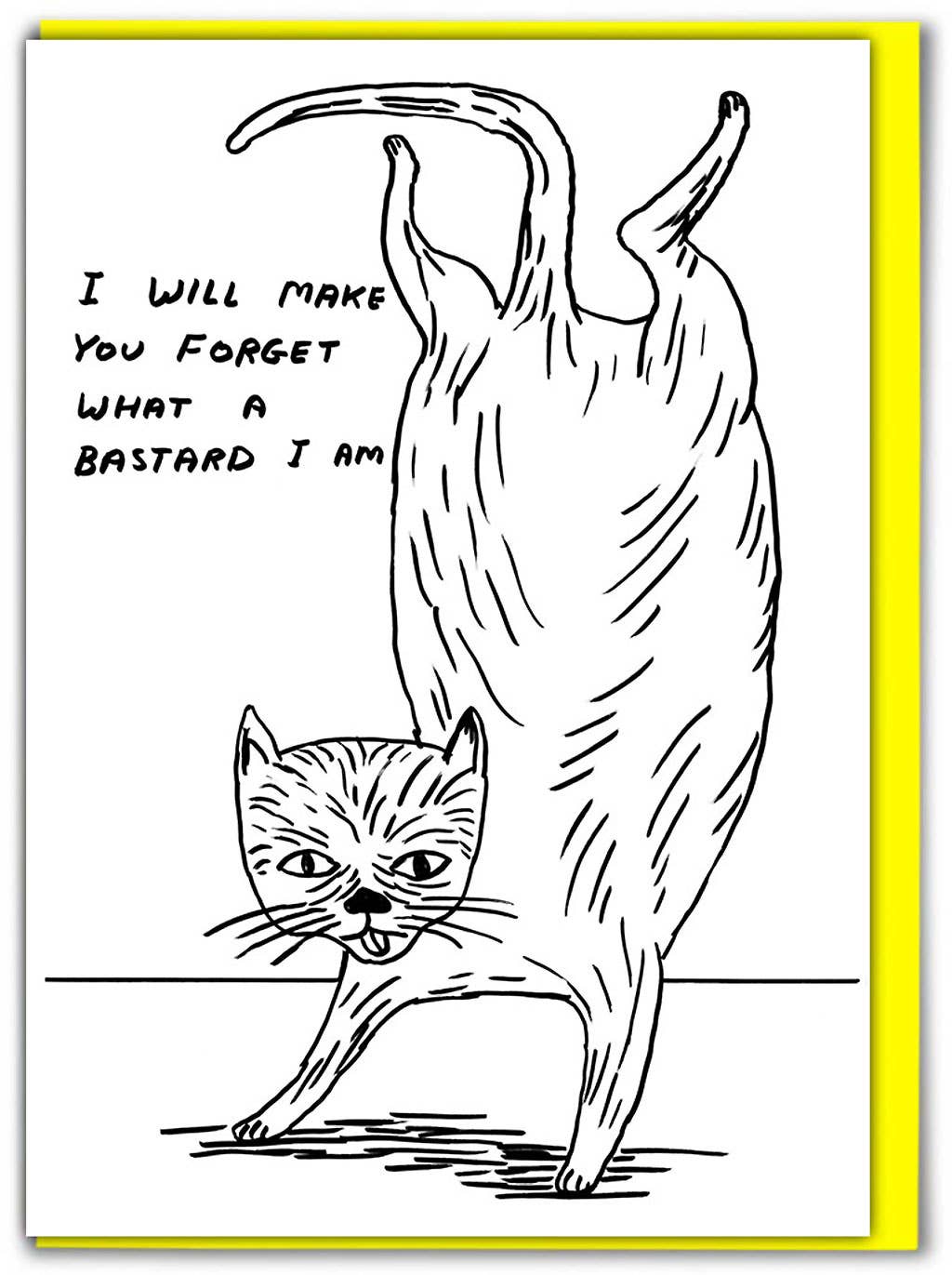 Greeting Card | Bastard Cat