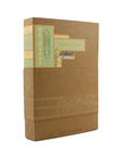 Kraft paper Saint Julep box with a green and peach label on a white background