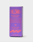 Purple Blomb No. 16 eau de parfum box on a gray background