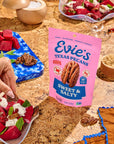 Evie's Snacks | Sweet & Salty Candied Pecans