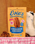 Evie's Snacks | Cinnamon Churro Candied Pecans