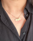 Initial Necklace | 14k Gold-filled Chain and Pendant